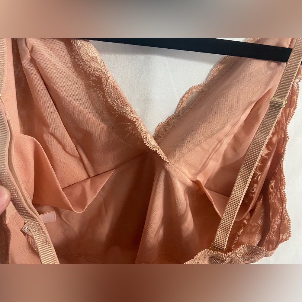 NWT Free People We Are Hah Women’s Copper Rose Smarty Pants Bodysuit Size Large - Picture 8 of 16